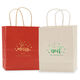 Large Twisted Handled Bags with Confetti Dot Designs Image 2 of 8